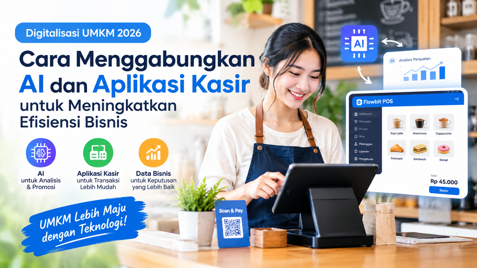 Digitalisasi UMKM 2026: Cara Menggabungkan AI dan Aplikasi Kasir untuk Meningkatkan Efisiensi Bisnis